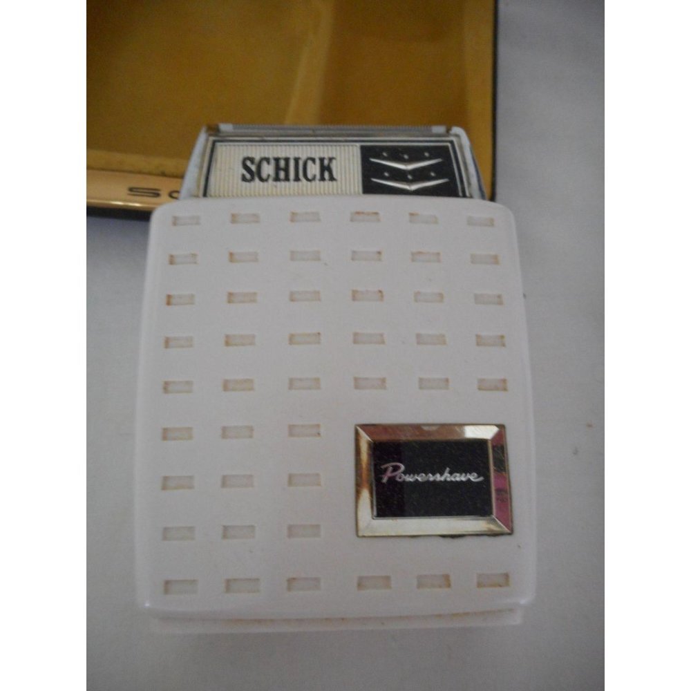 Vintage Schick Powershave Electric Razor no cord